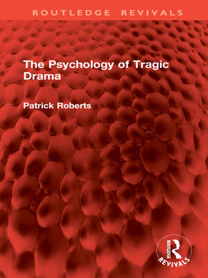 cover image of The Psychology of Tragic Drama